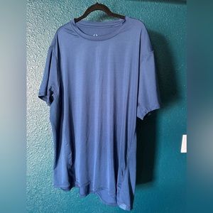 Real tree fishing blue short sleeve men’s top